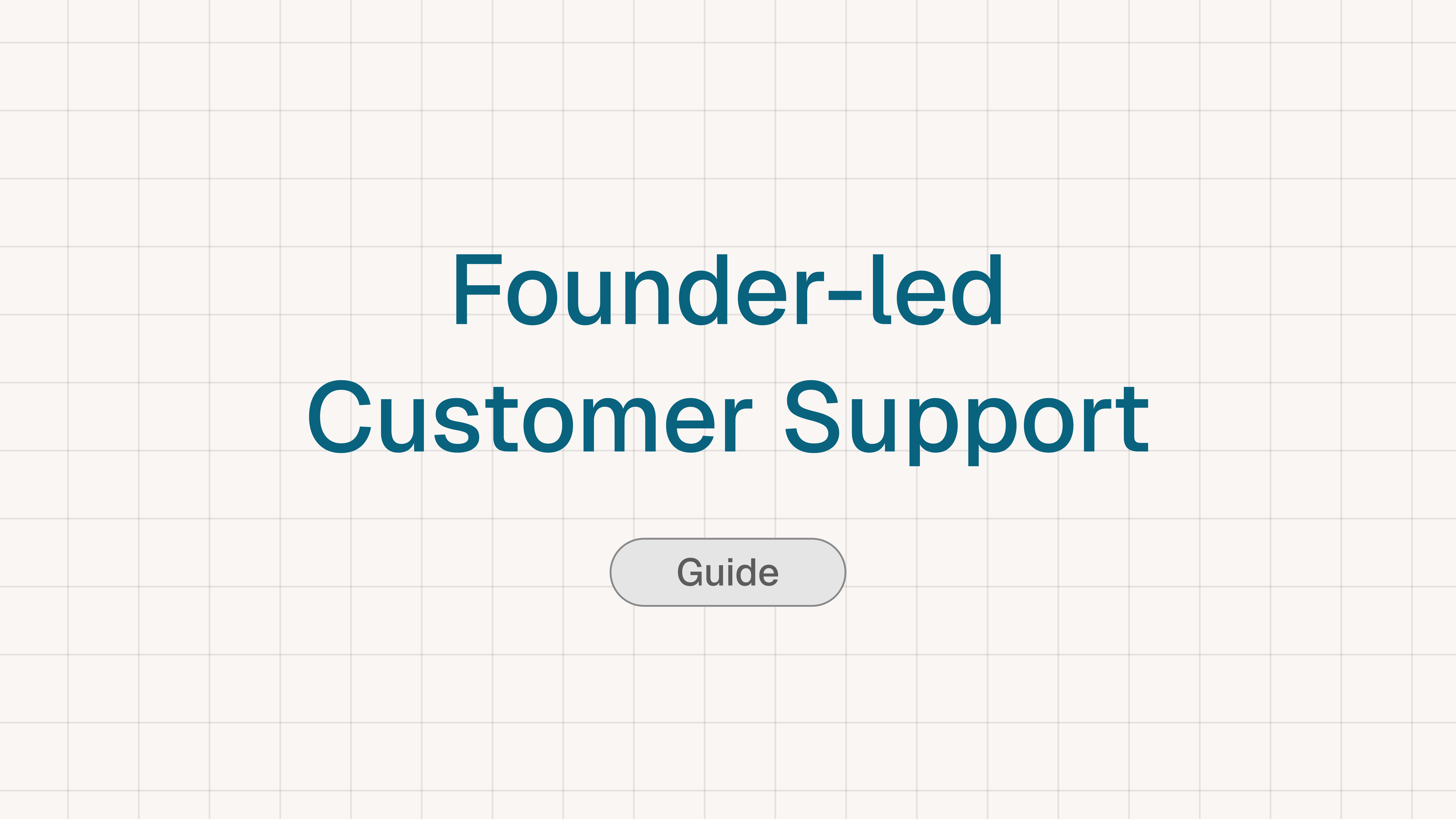 How to Run Customer Support as a Founder Without Hiring Anyone